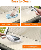 Waterproof Scratchproof Pet Bench Seat Covers for Cars, SUVs, Nonslip Durable Back Seat Cover for Dogs, 600D Oxford Fabric, Machine Washable