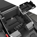 Center Console Organizer Compatible with 2022-2026 Chevy Silverado GMC Sierra 1500 24-26 2500 3500 Armrest Storage Organizer Tray Replacement for 2022-2026 Chevy Silverado Accessories