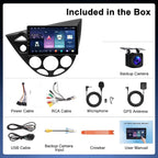 4G+64G Car Radio for Ford Focus 1998-2006: Upgrade Android 15 9" Touch Screen Stereo Head Unit Wireless CarPlay Android Auto, BT 5.4, WiFi 6, GPS, FM, RDS, EQ, SWC, 1080P Backup Camera