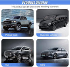 2PCS Kick Mat Back Seat Protector, Waterproof Car Backseat Cover for Kids with 2 Storage Mesh Pockets, Universal Vehicle Seat Back Organizer Protect from Dirt and Mud