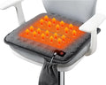 Seat Cushion,Office Chair Cushions Butt Pillow for Long Sitting,Non-Slip Sciatica & Back Coccyx Cushion for Tailbone Pain Relief Heated Chair Pad,Seat Warmer for Home Seat Cushion-Dark Grey