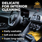 Premium 2pk Mini +1 Free Shammy Cloth for Car Drying - 17”x13” - Super Absorbent Chamois Towel for Car - Scratch-Free, Reusable & Soft Cleaning Towel