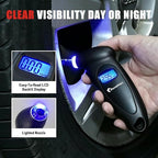 Digital Tire Pressure Gauge,Accurate Cars Air Gauge 150 PSI,Black | 0-150PSI Calibrated,Accurate in 0.1 Increments,4 Measurement Units,Backlight LCD&Nozzle Light,for Everyday Vehicles