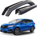 Goodyear Shatterproof in-Channel Window Deflectors for Acura RDX 2019-2026, Rain Guards, Window Visors for Cars, Vent Deflector, Car Accessories, 4 pcs - GY008177