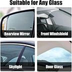 2026 Upgrade Clear Vision Windshield Cleaner, Clear Vision Glass Cleaner, Reusable Oil Film Cleaning Brush for Car Windows, Crystal-Clear View in Any Weather, Prevents Rain and Fog (3, 2.0 Red)