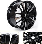 New 19x8" 19 Inch Aluminum Alloy Wheel Rim for Toyota Camry 2018-2022, OEM Design, Alloy Replacement Wheel, Super Duty Car Rims Replacement | Direct Fit - OE Stock Specs, Gloss Black