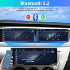 Single Din Car Stereo with Wireless Apple Carplay, 6.9 Inch Touchscreen Car Radio with Bluetooth 5.0 Android Auto Mirror Link FM/EQ USB/AUX/TF/SWC+Remote Control