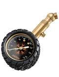 Tire Pressure Gauge 6-170 PSI, Large 2" Easy Read Glow Dial Tire Gauge, Certified ANSI B40.1(1%) Accurate, Compatible for Bicycle, Car, SUV, Truck & Motorcycle