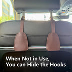 Purse Hook for Car, 2 Pack Headrest Hanger Hooks, Car Essentials for Women | Seat Storage Organizer, Headrest Hanger Holder, For Purses Handbags, Women Accessories