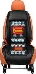 Cooling Car Seat Cover with 16 Fans Cooling Car Seat Cushion with Massage Adjustable Temperature 12V Seat Cooler Car Seat Cooling Pad Ventilated Seat Cover for Car (3 in 1, Black)