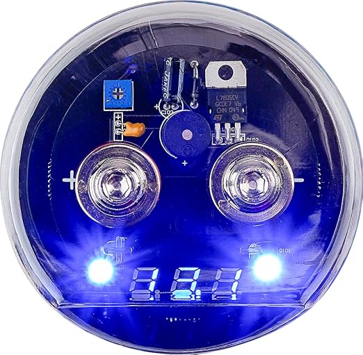 ACAP-D3500 Car Audio 24 Volt Surge Power 3.5 Farad Capacitor Kit for Car Stereo Amplifier with Digital Display and Electronic Protection, Black (3.5 Farad)