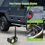 Electric Car Jack Kit 5 Ton,Hydraulic Car Jack Lift DC12V with Electric Impact Wrench & Inflator for SUV MPV Sedan Truck Tire Change & Garage Repair（Lifting Range 6.1-21.7 inch）