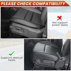 Metal Front Door Storage Pockets Fit for Jeep Wrangler,Door Side Insert Organizer for Jeep Wrangler JL JLU 4XE 2018-2025 & Gladiator JT 2020-2025 Interior Door Storage Box Expansion Accessories 2PCS