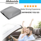 Car Seat Cushion, Car Seat Cushions for Long Driving | Comfortable Memory Foam Driver Seat Cushion, Automotive Seat Cushions, Butt Pillow for Car,Truck, Office Chair, Gray