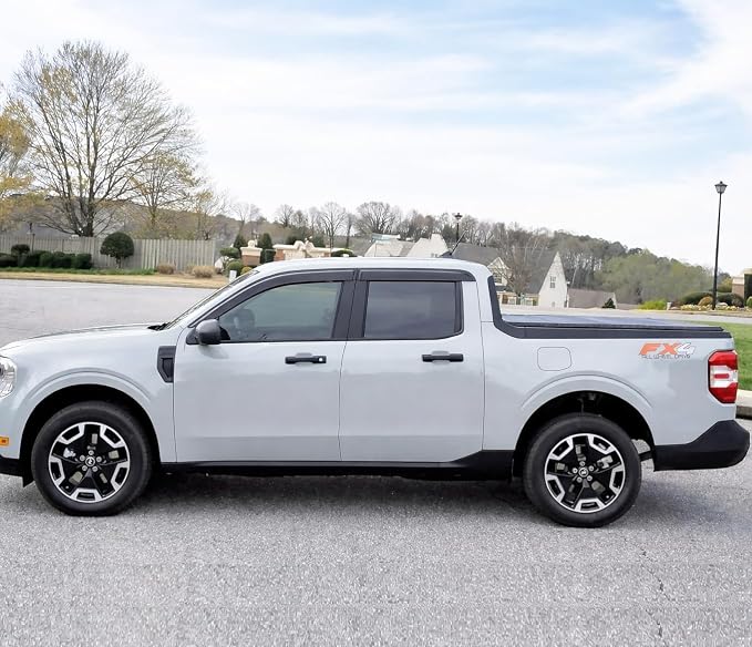 2022-2026 Tape-On Rain Guards for Ford Maverick Side Window Visor Deflectors XL XLT Lariat 2023 2024 2025