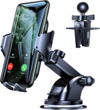 [No.1 Powerful Suction] [Rally Racing-Grade Stability] Phone Holders for Your Car 2026 Upgraded Car Phone Holder Mount Truck Stand for Dashboard Windshield Vent for iPhone Samsung All Phones