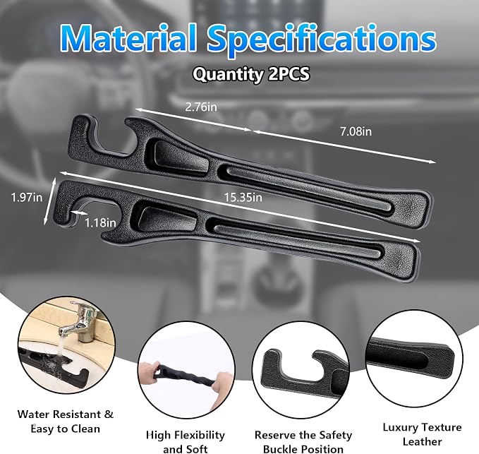 【Compatible with Lexus RX350 NX350 】 Seat Gap Filler,No Drop Seat Guard Compatible with Lexus RX NX Series,Drop Seat Guards for Cars(2Pcs),Emergency Keychain Car Escape Tool(2Pcs)