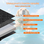 2026 New Dog Car Seat Cover for 2000-2025 2026 Infiniti QX60 QX50 QX55 Q50 Q60 SUV Accessories, Waterproof Pet Back Seat Guard, Non-Slip Pet Bench Rear Seat Protection Cover