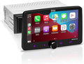 Elite Series BE7ACP-SD Car Stereo System - Apple CarPlay, Android Auto, 7 Inch Single Din, Touchscreen, Bluetooth Head Unit, Radio Receiver, No CD Player, Hook Up to Amplifier