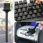 Car Interior Duster Detail Brushes, Soft Bristles Brush Car Accessories for Cleaning Dashboard Air Vent Crevice, Detailing Dusting Tool Kit for Auto Truck SUV RV