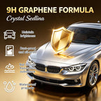 3PCS PTZ Crystal Serum for Cars,100ML Advanced Graphene Ceramic Coating, 9H Graphene Coating for Auto Car Detailing,High Gloss Paint Protection,Coat Restore for Paint, Glass & Wheel