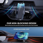 Phone Mount for Car Phone Holder Mount Upgraded Metal CD Slot Phone Holder Car Cell Phone Holder Thick Cases Friendly iPhone Holder for Car Mount for CD Player Fit for All iPhone Smartphone