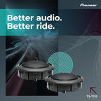 TS-T110 7/8” Tweeters (Pair) – 120W Max, Crisp High-Frequency Detail, Easy Add-On for Clarity
