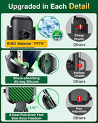 Phone Holders for Your Car Ultimate Military-Grade Car Phone Holder Mount【Patent & Safety Certs】 Upgraded Shockproof Truck Air Vent Phone Mount for iPhone 17 Pro Max 16 Samsung Android,Green