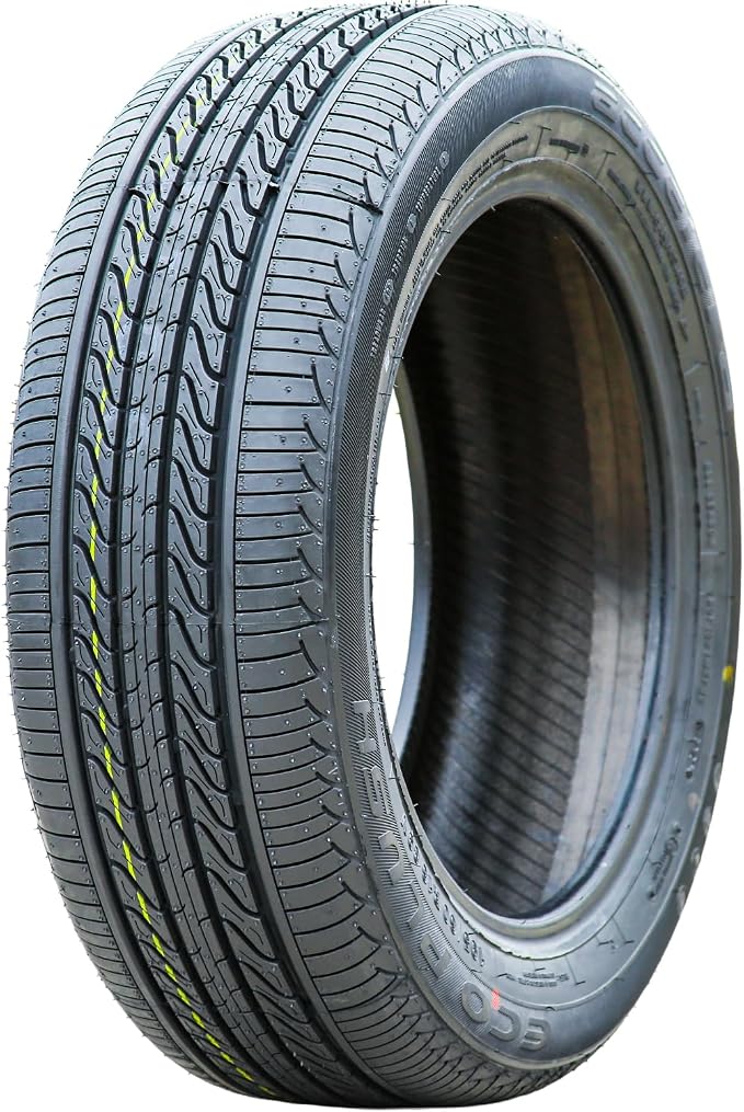 Eco Plush All-Season Passenger Car Touring Radial Tire-195/60R16 195/60/16 195/60-16 89V Load Range SL 4-Ply BSW Black Side Wall UTQG 400AA
