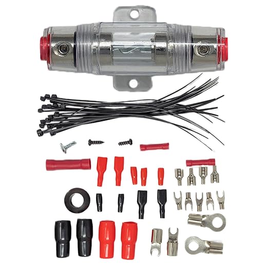ECK4v2, 4 Gauge Amp Kit - Complete Amplifier Install Wiring - 2500W