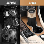 Car Trash Can with Lid - 2-Pack, Interior Accessories for Vehicles, Leakproof Garbage Can with 30 Detachable Trash Bags, Multipurpose Organizers and Storage Solutions for Home and Office