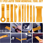 330Pcs Trim Removal Tool, Auto Push Pin Bumper Retainer Clip Set Fastener Terminal Remover Tool Adhesive Cable Clips Kit Car Panel Radio Removal Auto Clip Pliers, Yellow