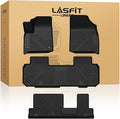Floor Mats & Cargo Liner for Chevrolet Chevy Traverse 2018-2023/Traverse Limited 2024, Only 8 Seats (Fit 2nd Row Bench Seats), All Weather TPE Custom Fit 3 Rows Car Floor Mats Full Set