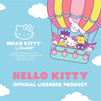 Hello Kitty Steering Wheel Cover Official Sanrio Car Accessory Universal Size 14.5 to 15 Inch Cute Red Design for Women Girls Sedans SUVs Trucks, Anti-Slip Grip, Stretch-Fit Design