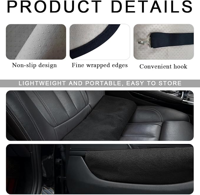 Waterproof Car Towel Seat Cover, Sweating Non-Slip Premium Towel Carseat Cover Protector, Universal Soft Machine Washable Car Truck SUV Front Seat Cover for Gym Workout Beach Hiking (Red)