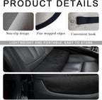 Waterproof Car Towel Seat Cover, Sweating Non-Slip Premium Towel Carseat Cover Protector, Universal Soft Machine Washable Car Truck SUV Front Seat Cover for Gym Workout Beach Hiking (Beige)