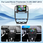 Android 13 Car Stereo Radio for Landrover Freelander 2 2007-2012 Head Unit Radio 9 Inch Touch Screen GPS Navi Wireless Carplay Android Auto WiFi Bluetooth SWC Split Screen Mirror Link RDS