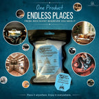Wonder Wafers 20 Count Air Fresheners Individually Wrapped, Clean Car Fragrance