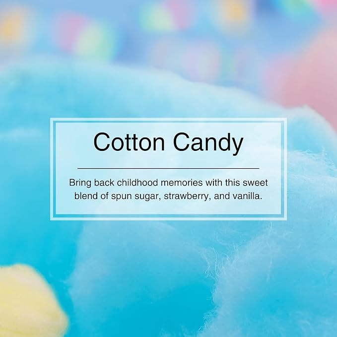 Car Air Freshener | Hanging Paper Tree for Home or Car | Cotton Candy | 3 Pack
