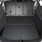 Tesla Model Y Juniper 2025 2026 Floor Mats & Cargo Liners Full Set 10 PCS Extra-Thick TPE CabinProtect™ for 5-Seater | All-Weather Pet & Child-Friendly Accessories(Not for Standard)