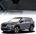for Rogue Windshield Sun Shade Sunshade Foldable for Nissan Rogue 2014-2020 Windshield Cover Sun Visor Custom Fit for 2021-2023 Nissan Rogue 3rd Gen Accessories Blocks UV Rays Protector