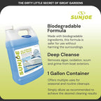 All-Purpose Boat Wash Cleaner for Pressure Washer, Concentrate Formula, Citrus Scent, 1 Gallon - Marine Cleaning Solution for Metal, Wood, Fiberglass, and Exterior Surfaces, SPX-APBW1G