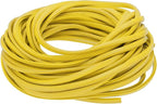 Universal Car Door Edge Protective Sealing Strip U-Type Door Scratch Protection Guard, 65.62ft 20m, Anti-scratch Collision, PVC Iron, Yellow