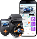 S1 Pro Dash Cam Front STARVIS 2, 2.7K Mini Dash Camera for Cars, ADAS, App Control, Built-in WiFi GPS, G-Sensor, Loop Recording, Night Vision, 24H Parking Mode, 158°, 2" IPS, Support 1TB Max
