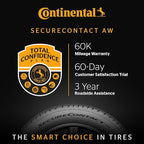 Continental SecureContact AW All Weather 235/40R19 96V XL Passenger Tire