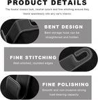 2 PCS Car Seat Headrest Hook, Microfiber Leather Purse Hooks Back Seat Storage Organizer, Auto Interior Headrest Holder for Hanging Bag Coat Grocery, Car Accessories (Gray)