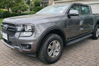 2024-2026 Tape-On Rain Guards for Ford Ranger Side Window Visor Deflectors XL XLT Lariat Raptor Tinted Shades 2025