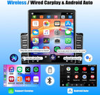 Android 14 Car Stereo Radio for GMC Terrain 2010-2017 with Wireless CarPlay & Android Auto, Head Unit Double Din 9.7" Touch Carplay Screen for Car, Bluetooth/WiFi/GPS/FM/SWC/Backup Camera 2+32G