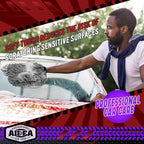 AIDEA Car Wash Mitt Microfiber, 2PK, Car Wash Brush, Grey, 7.12' X10.14'' | Scratch Free Lint Free Premium Chenille Microfiber Mitt, Cleaning Supplies, Regular Size