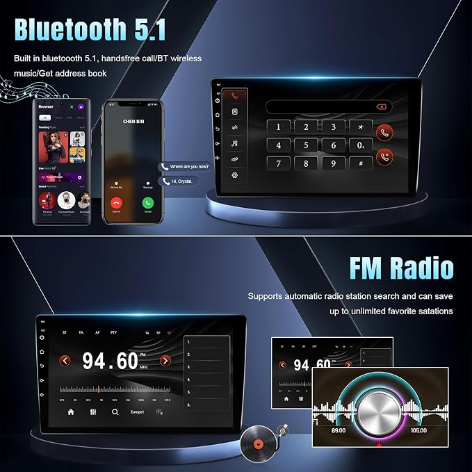 Car Radio for Toyota Camry 2012 2013 2014(JBL Version) with Carplay Android Auto, 10.1IN Screen for Camry Car Stereo with GPS Backup Camera (for Toyota Camry 2012-2014 with JBL)
